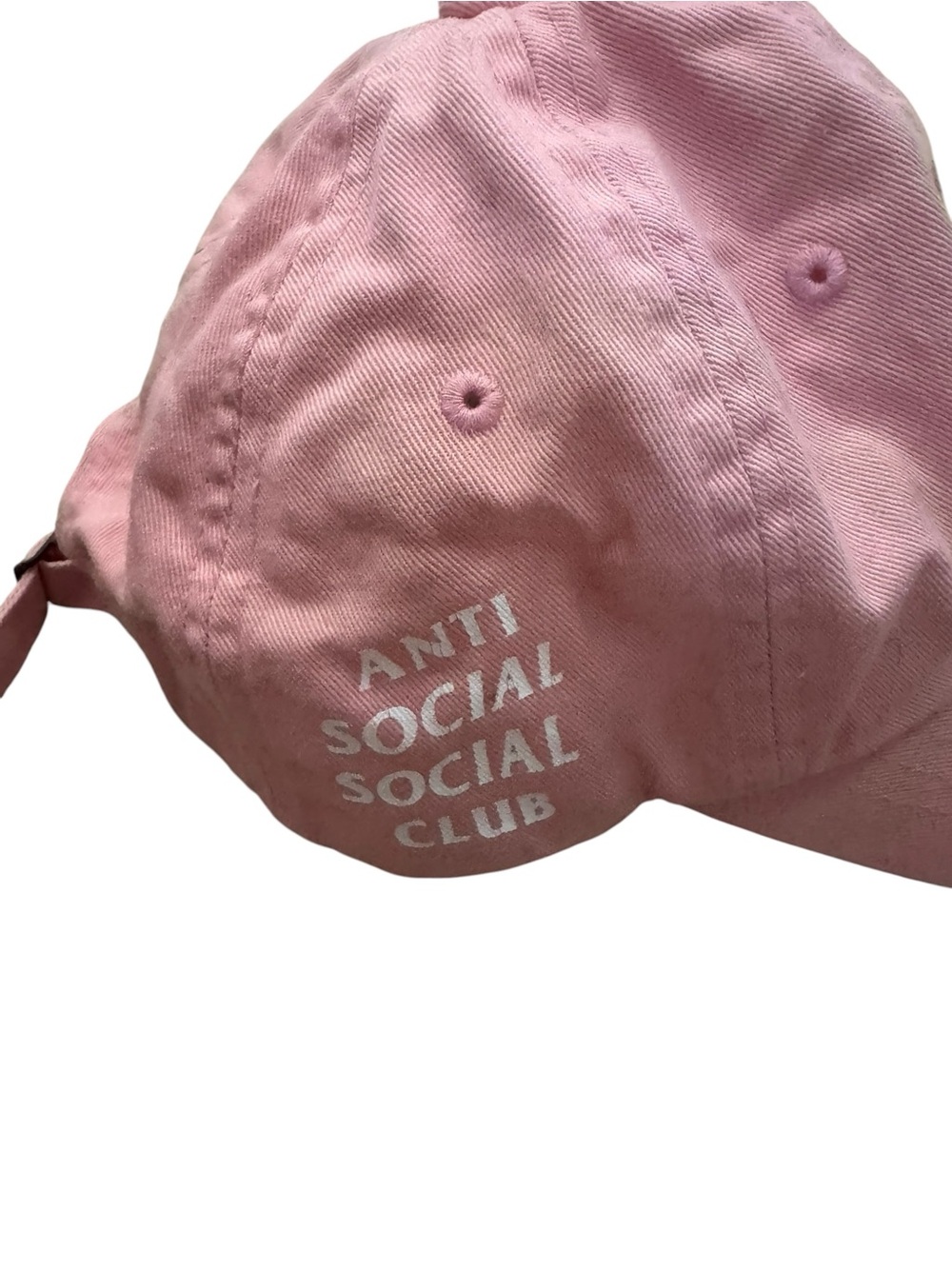Penthouse x ANTI SOCIAL SOCIAL CLUB Pink Baseball Cap